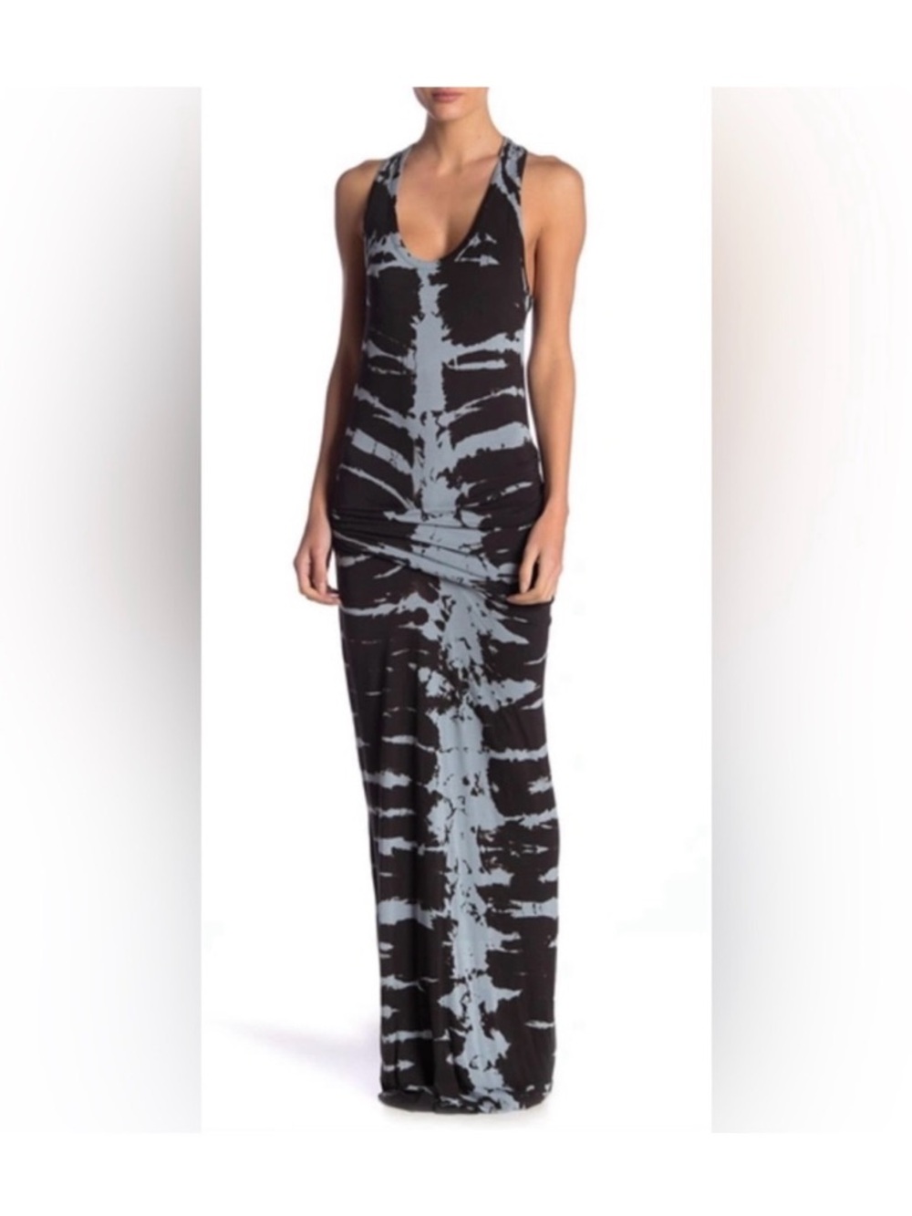 Young Fabulous & Broke Tie-Dye Hampton Racerback Maxi Dress